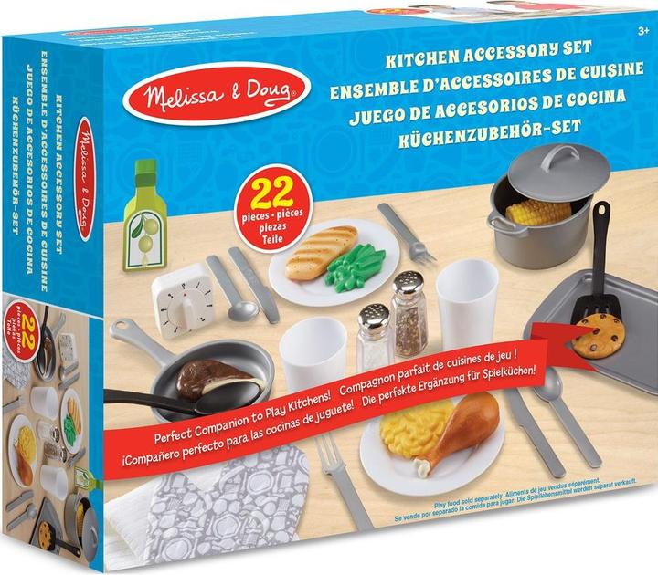 Image du produit Melissa & Doug Set d'accessoires de cuisine