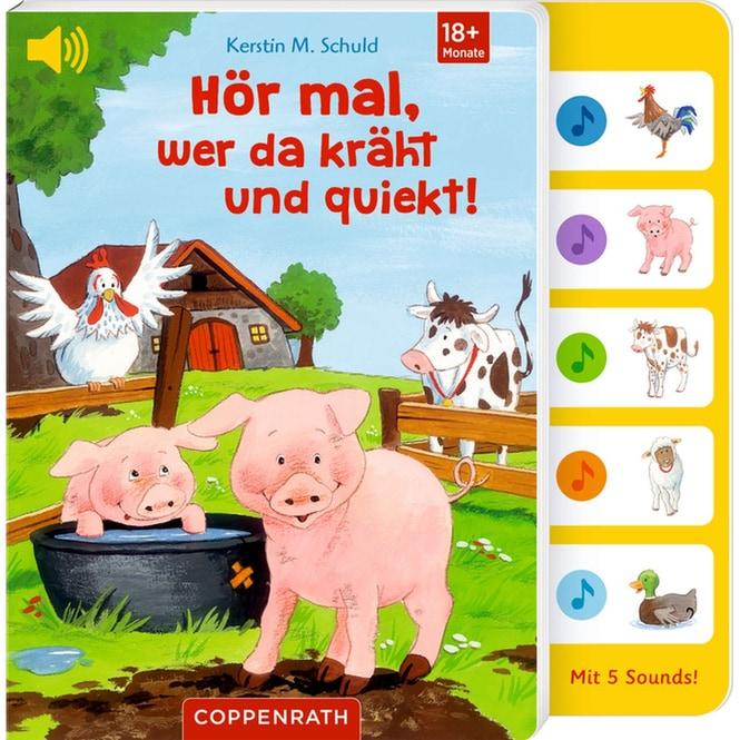 Hör mal, wer da kräht und quiekt!, Hörbücher von Kerstin M. Schuld