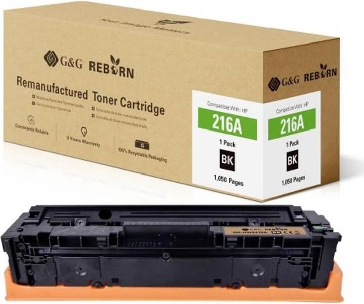 Produktbild G&G Toner ersetzt HP 216A Kompatibel Schwarz 1050 Seiten Reborn remanufactured
