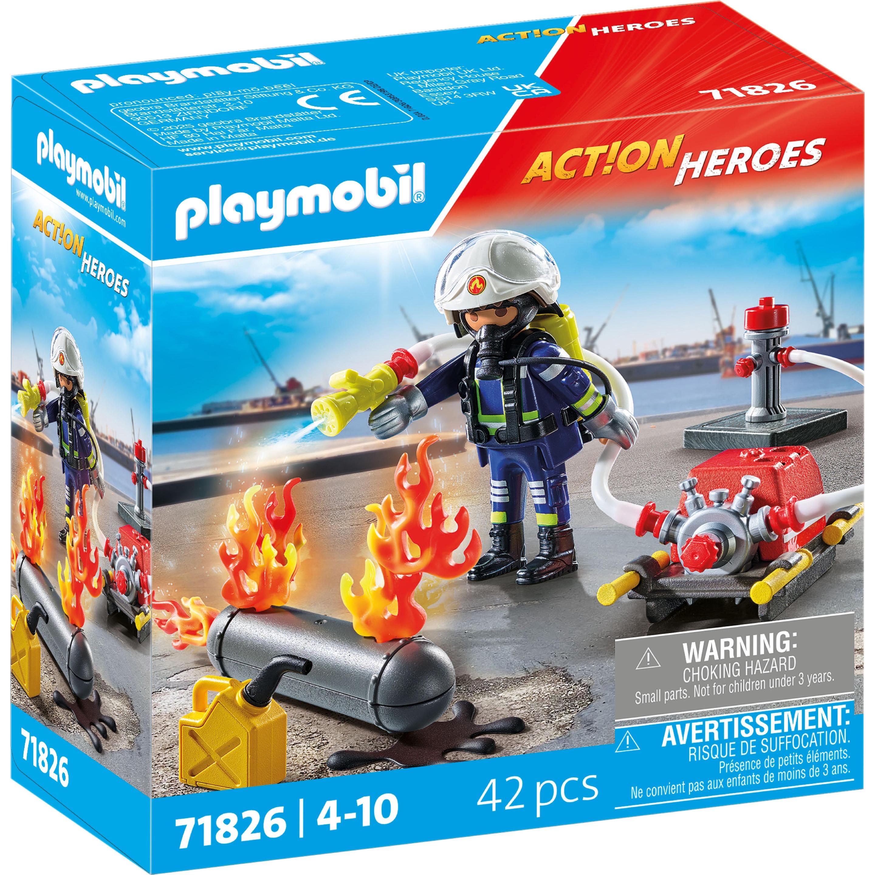 Playmobil Löschung eines Gastanks (71826) (71826)