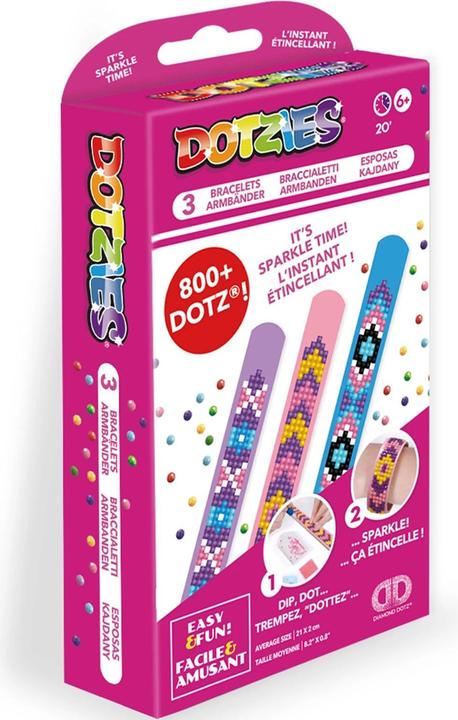 Produktbild Diamond Dotz Diamond Painting Armbänder Pink