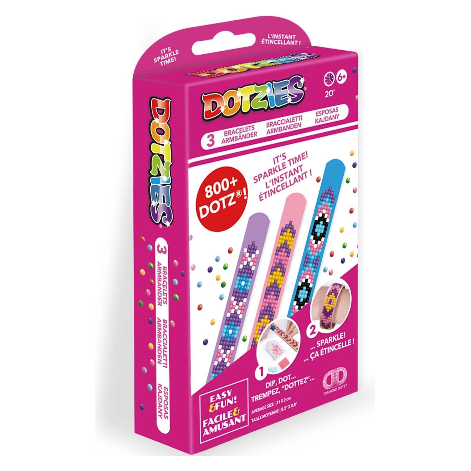 Diamond Dotz Diamant Schilderij Armbanden Roze