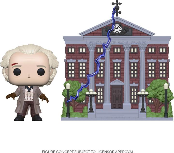 Image du produit Funko POP! - Retour vers le Futur: Doc with Clock Tower