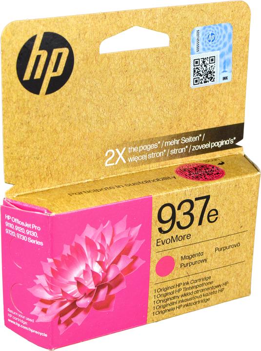 Immagine prodotto HP 4S6W7NE#CE1 937e EvoMore OJ PRO inchiostro magenta 1650pagine (M)
