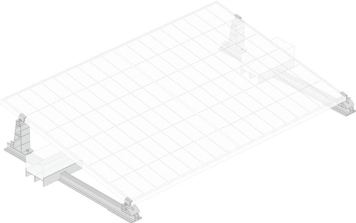 Actual product image EcoFlow Bracket for Flat Roof