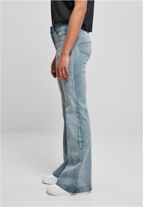 Produktbild Urban Classics Ladies High Waist Flared Denim Pants (31)
