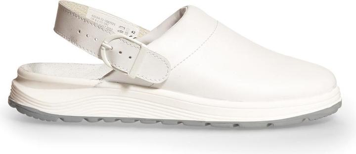 Abeba Berufs-Sandale/Clog weiss Gr.40 (40)