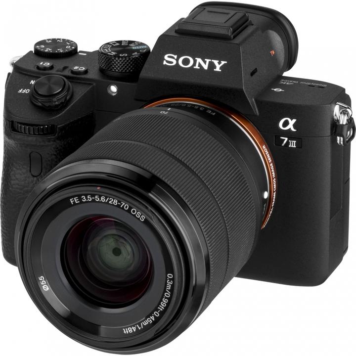 Sony Alpha 7 III Kit (28 - 70 mm, 24.20 Mpx, Vollformat)