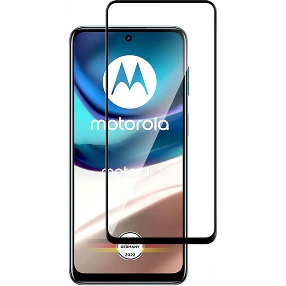 Screenguard Motorola Moto G42 Full Screen Panzerglas Schutzfolie 2.5D 9H (1 Stück, Motorola Moto G42), Smartphone Schutz...