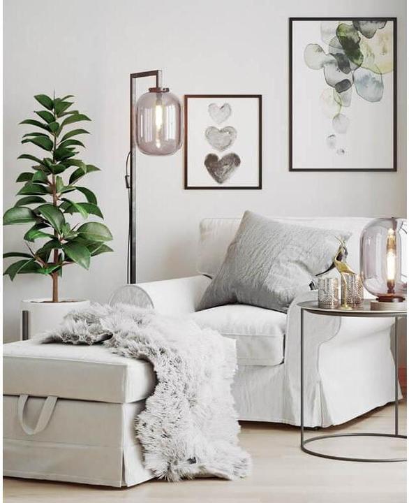 Produktbild By Rydens Stehleuchte Leola H 150 cm marmor/rauchgrau E27 4100590-4505 (E27)