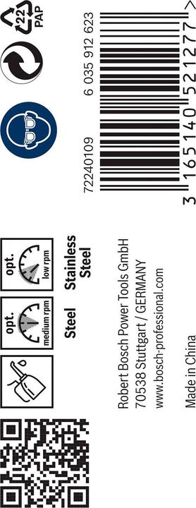 Produktbild Bosch Professional Zubehör PRO Stainless Steel HSS-Co Spiralbohrer, 7 x 69 x 109 mm (7 mm)
