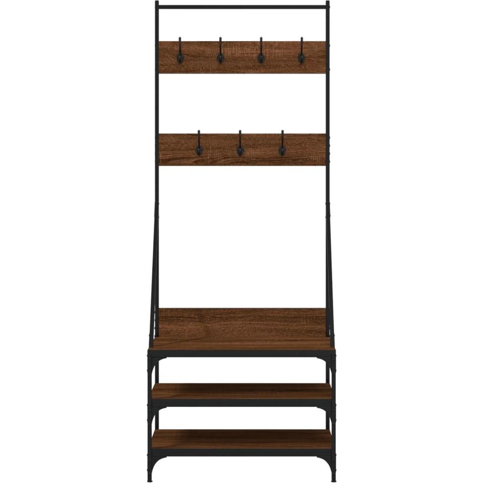 VidaXL, Kleiderständer + Kleiderstange, Hisham