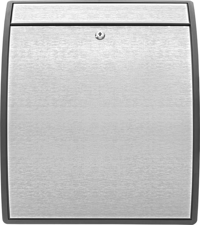 Produktbild Burg Wächter 34490 TURN 4942 ANT/Ni Briefkasten Kunststoff Anthrazit, Edelstahl Schlüsselschloss