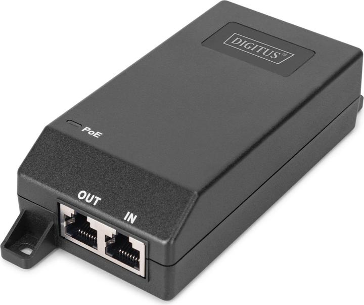 Digitus Gigabit Ethernet PoE+ Injektor, 802.3at, 30 W (802.3af (PoE), 802.3at (PoE+), 30 W)