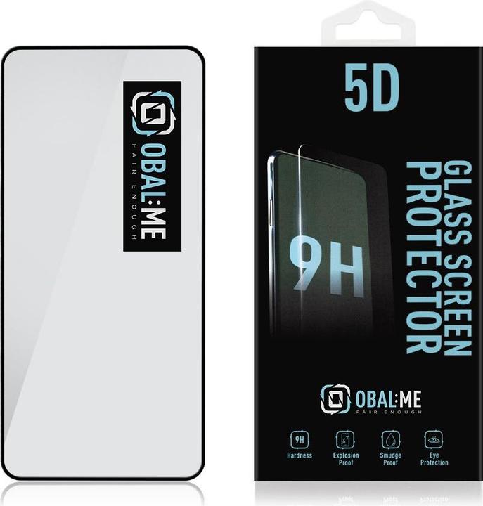 Produktbild Obal:Me 5D Glass Screen Protector for Samsung Galaxy S23 Black (1 Stk., Samsung Galaxy S23+)