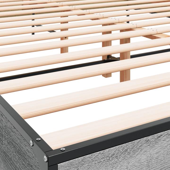 Actual product image vidaXL Bettgestell (140 x 190 cm)