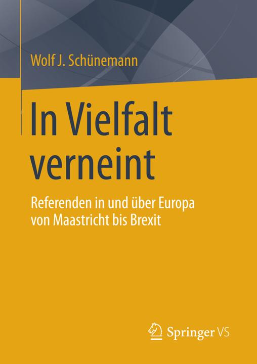 Produktbild In Vielfalt verneint (Deutsch, Wolf J. Schünemann, 2016)