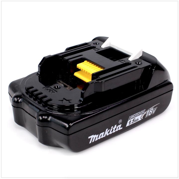 Produktbild Makita DDF 458 Y1J 18V Akku Bohrschrauber 91 Nm im Makpac mit 1x BL1815N 1,5 Ah Akku
