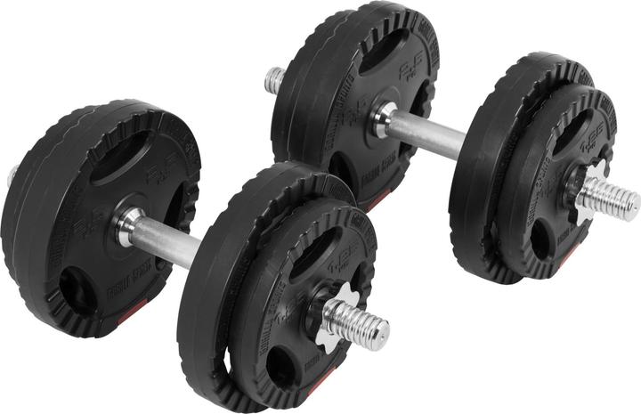 Gorilla Sports Kurzhantelset (4 x 1.25 kg, 4 x 2.5 kg)
