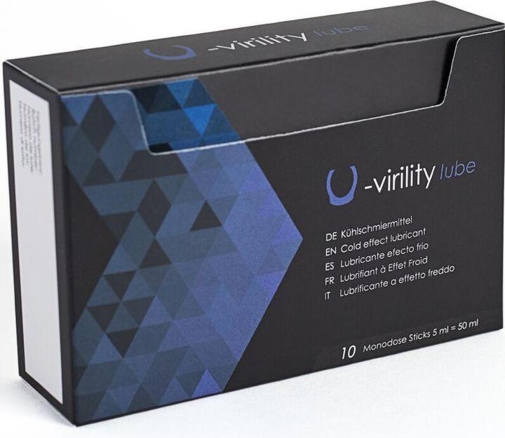 Produktbild 500 Cosmetics U-Virility Lube Gleitmittel Mit Kã„Lteffekt 10 X 5 ml