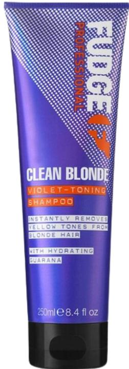 Fudge Clean Blonde Violet-Toning (250 ml, Liquid shampoo)