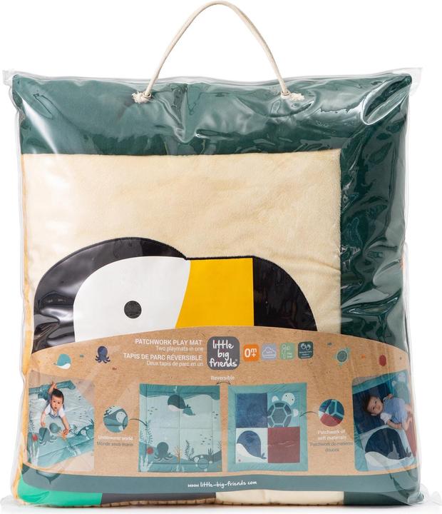 Produktbild Little Big Friends Spielmatte Dschungel 100 x 100 cm (100 x 100 cm)