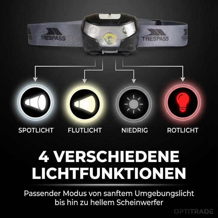 Immagine prodotto Trespass Lampada frontale BAZAN