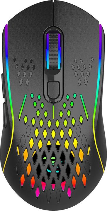 Produktbild Proove Wireless Gaming Mouse Buzz, RGB, 800DPI - 4800DPI, Black (Kabellos)