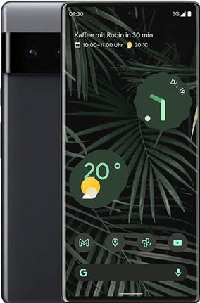 Produktbild Google Pixel 6 Pro (256 GB, Stormy Black, 6.70", SIM + eSIM, 5G)