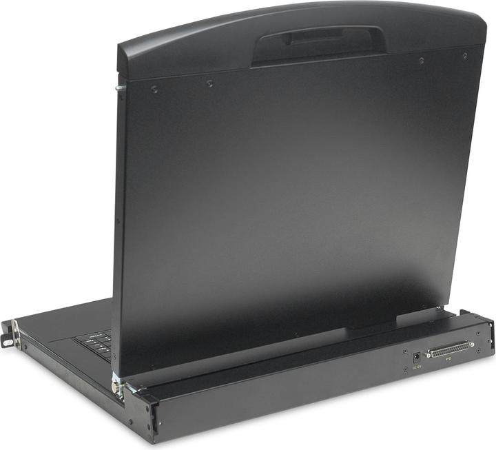 Produktbild Digitus 19" HD LCD KVM Konsole, 8-Port Cat 5, deutsche Tastatur