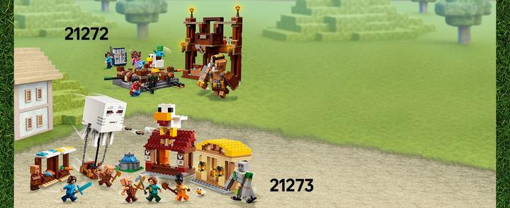 Actual product image LEGO Attack of the Ghast balloon (21273, LEGO Minecraft)
