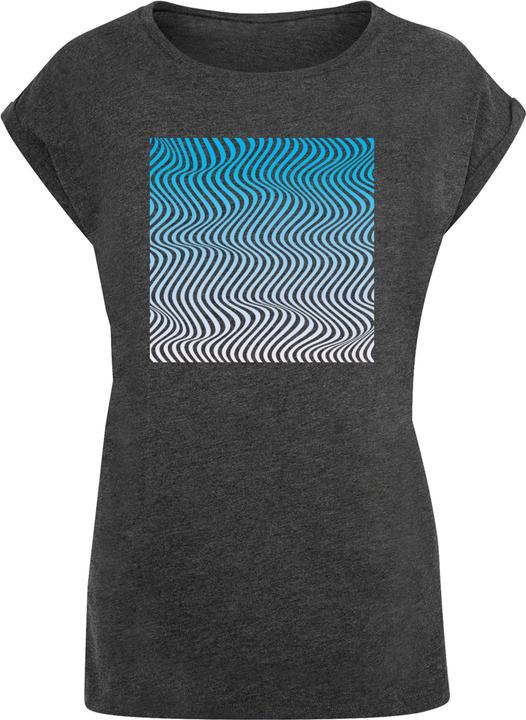 Produktbild Merchcode Ladies Summer - Wavy Pattern T-Shirt - 112601 (5XL)