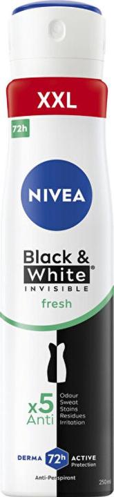 Actual product image NIVEA ack&White Invisible Fresh (Spray, 250 ml)