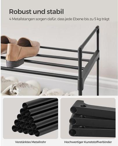 Produktbild Songmics Schuhregal (92 x 30 x 34 cm)