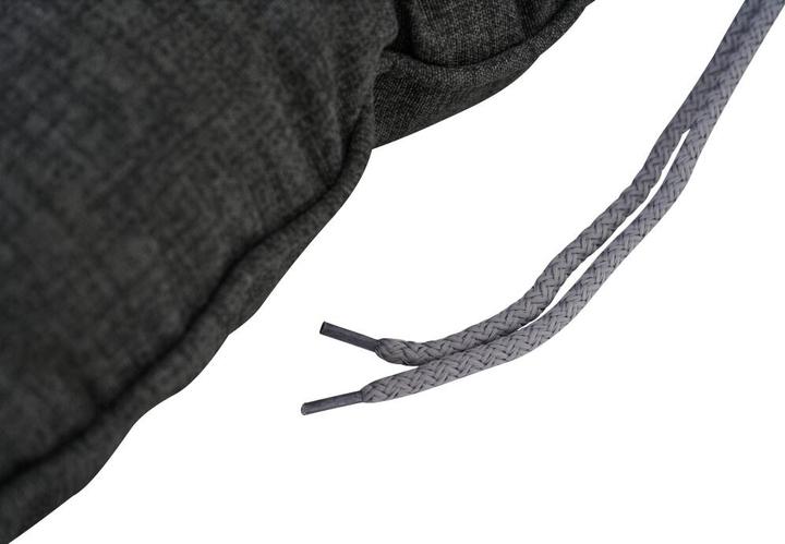 Productafbeelding Siena Garden ASKELLA universeel kussen ca. 88x42x6cm Hoes van 70% katoen/30% polyester in antraciet