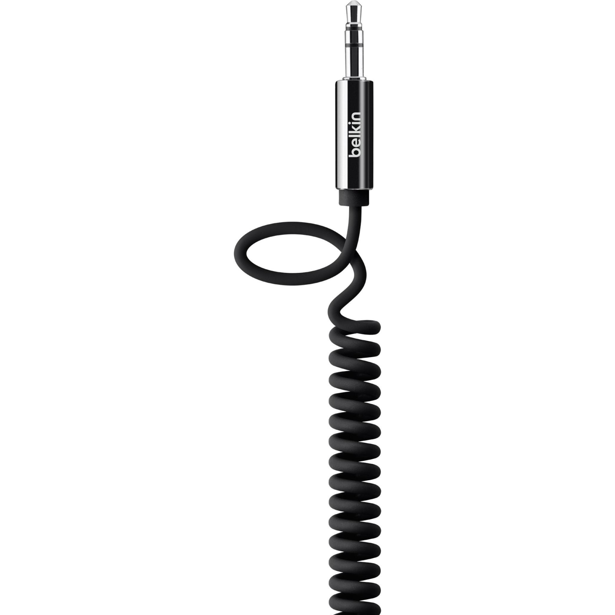 Belkin MixIt Spiral (1.80 m, 3.5mm Klinke (AUX)), Audio Kabel
