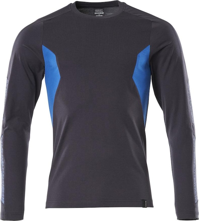 Mascot Longsleeve Accelerate Schwarzblau/Azurblau Gr.M (M)
