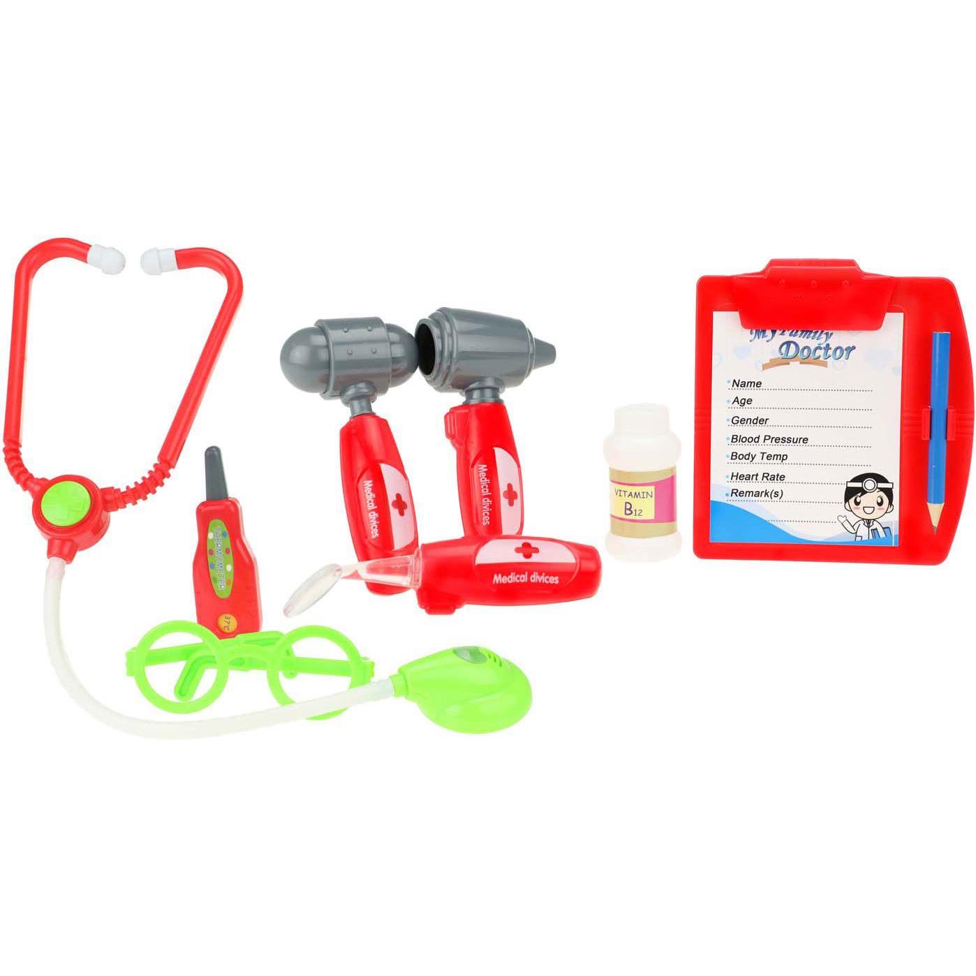 Toi-Toys DOCTOR Doktorset mit Zbh+ Stethoskop 18105A