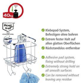 Produktbild Wenko Eckablage (12.50 x 18 x 24 cm)