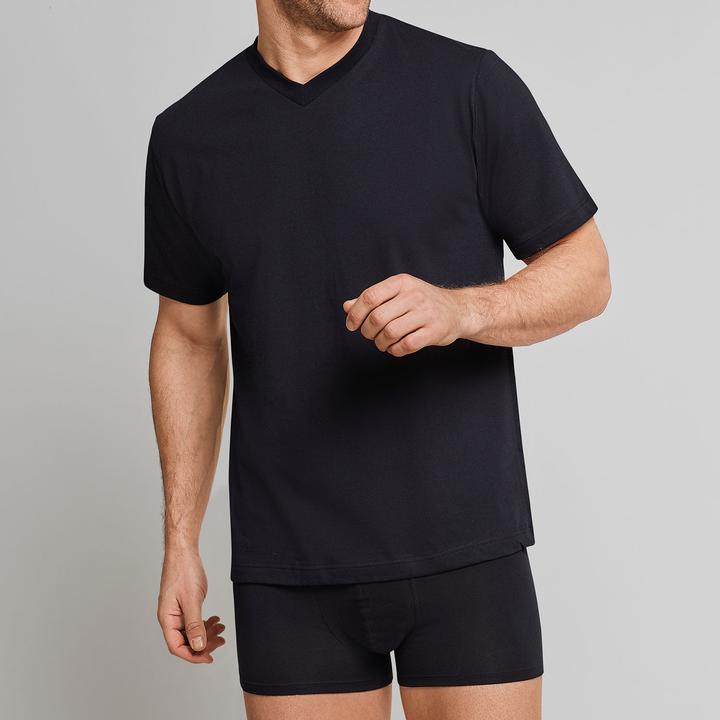 Immagine prodotto Schiesser Confezione da 2 camicie American da uomo con scollo a V, 100% cotone (3XL)