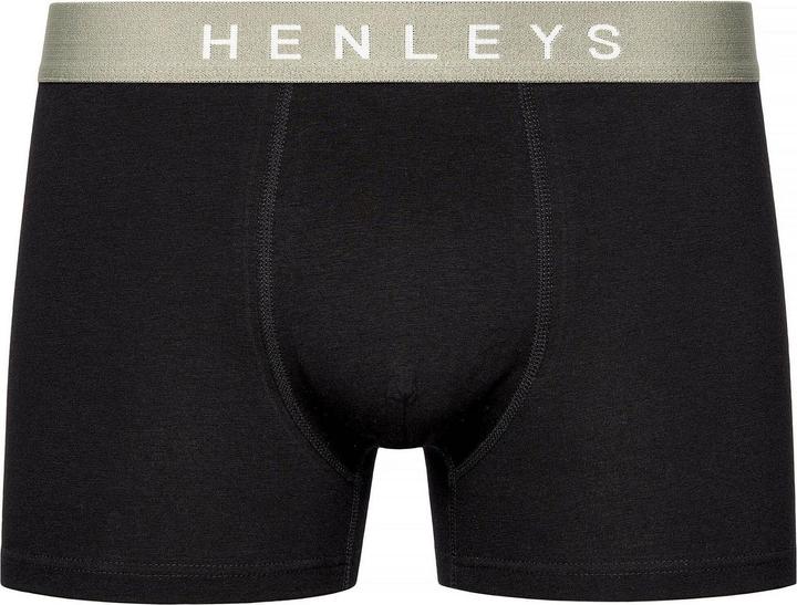 Immagine prodotto Henleys - Boxer BLACKIRIS - Uomo (XXL, Confezione da 5 pezzi)