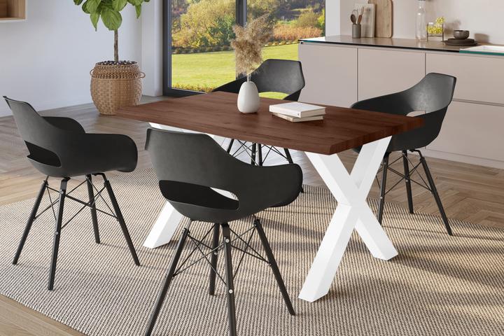 Image du produit SAM JULIUS Baumkante massiv Mdf (120 x 120 x 77 cm)