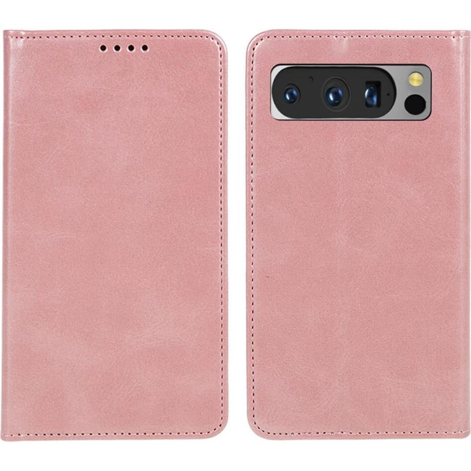 Cover-Discount Google Pixel 8 Pro - Stand Flip Case Hülle rosa (Google Pixel 8 Pro), Smartphone Hülle, Rosa
