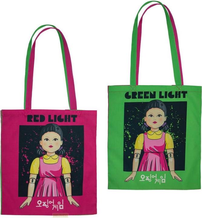 Cinereplicas Squid Game Tragetasche Red light, green light