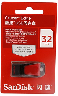 Produktbild SanDisk Cruzer Edge (32 GB, USB 2.0)