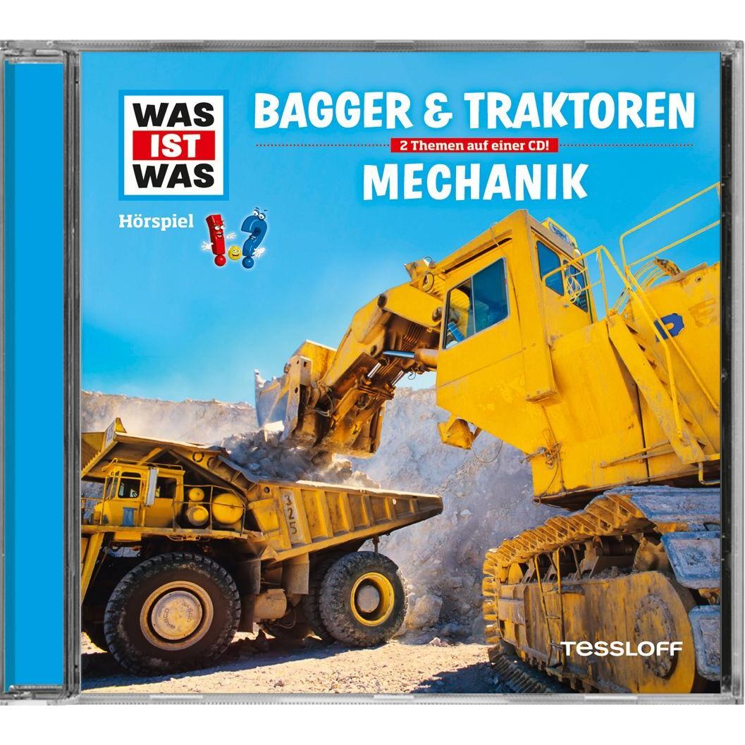 WAS IST WAS Hörspiel: Bagger & Traktoren/ Mechanik, Hörbücher von Günther Illi, Dr. Manfred Baur, Anna Carlsson, Jakob R...