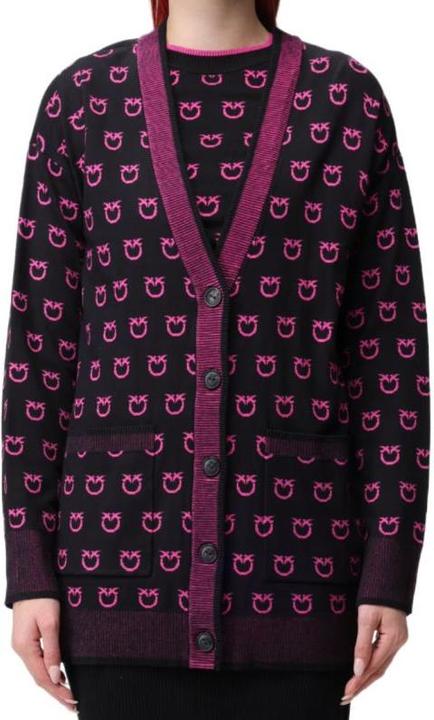 Pinko Strickjacke mit Lama-Logo