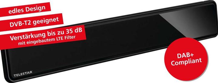 Produktbild Telestar Antenna 12 LTE (Zimmerantenne, 35 dB, LTE, DVB-T / -T2, DAB/ DAB+)