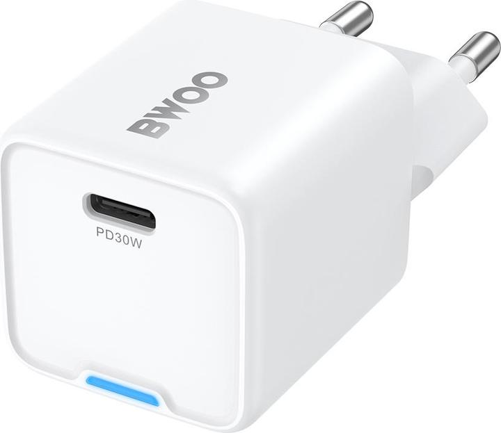 Image du produit Bwoo GaN 30W Wall Charger USB-C port (30 W, 1 portion)