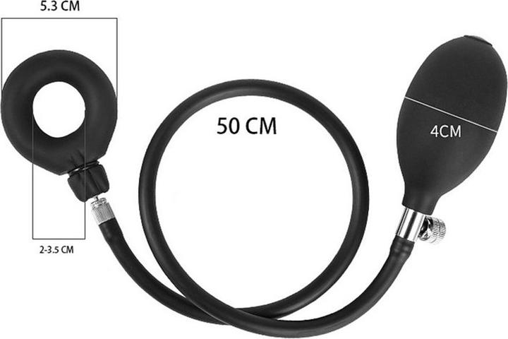 aufblasbarer penisring Dildo aus Glas main image 1